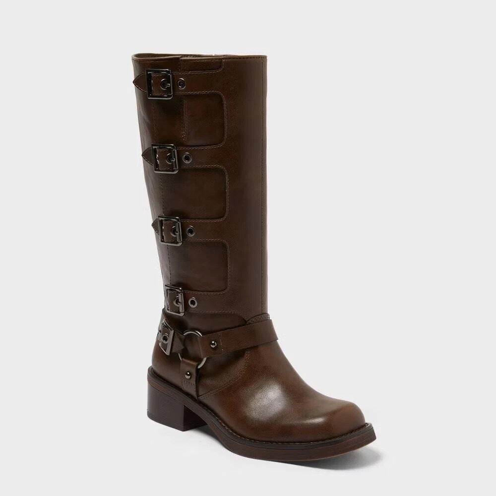 Rebel Boots with Memory Foam Insole - Wild Fable - Dark Brown - Women's 8